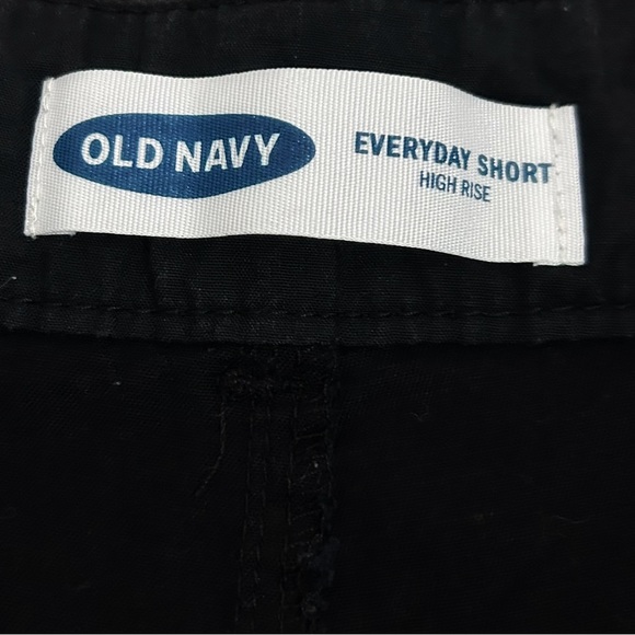 Old Navy Size 10 Black Jack Black High Rise Everyday Shorts - Picture 14 of 14